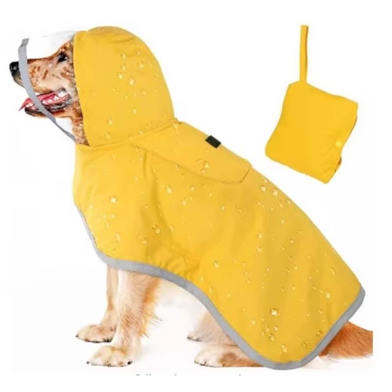 Dog Raincoat - Impermeable Reflectante Personalizado para Perros, Chaqueta