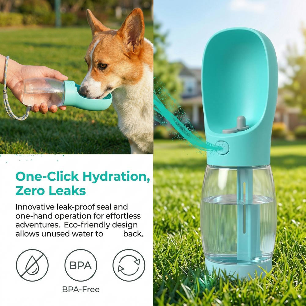 Pet Supplies Coupon - Botella de Agua Portátil para Perros,
