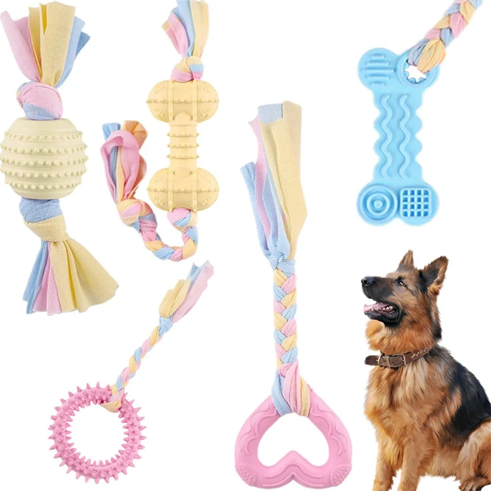 Pet Dental Chew Toy - Juguetes para perros Bichon Frise Teddy,