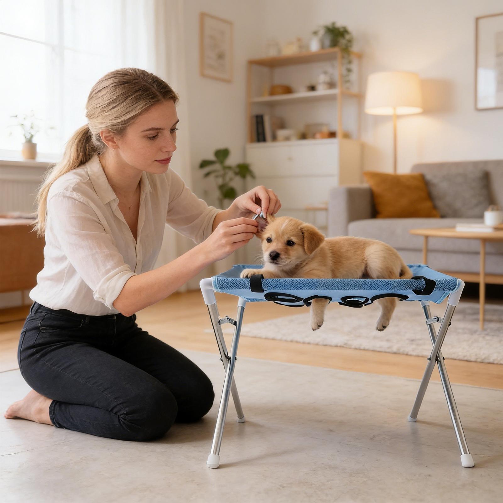 Soporte de Hamaca Plegable par - Pet Supplies Delivery reseña y precio