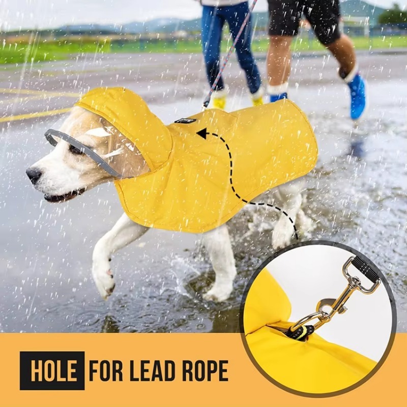 Impermeable Reflectante Person - Dog Raincoat reseña y precio