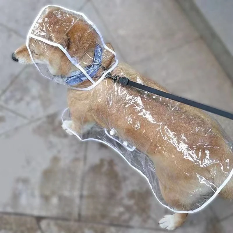 Chubasquero para perros, ropa  - Dog Raincoat reseña y precio