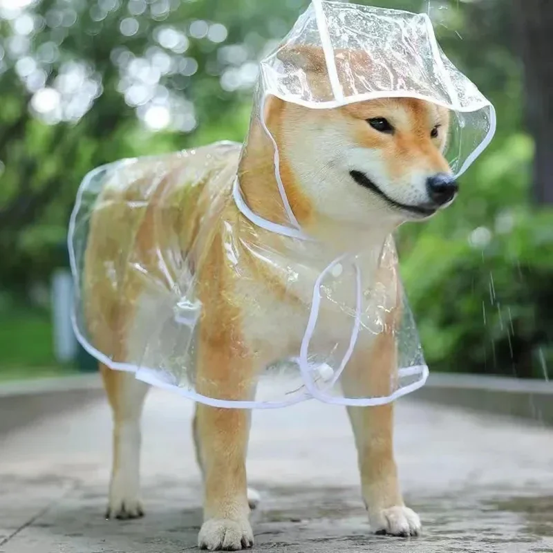 Chubasquero para perros, ropa  - Dog Raincoat reseña y precio