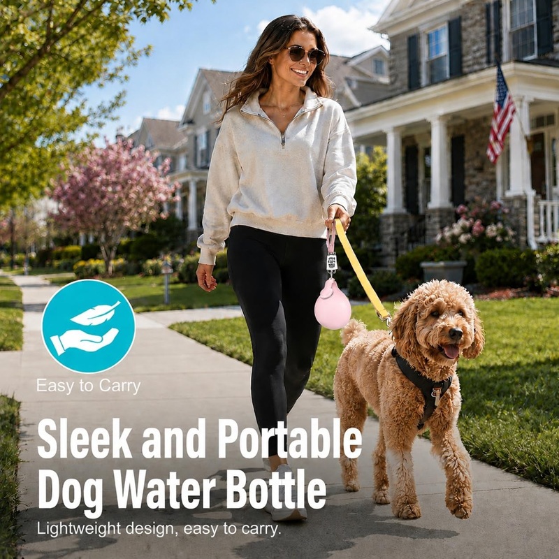 Botella de Agua para Perro de  - Pet Supplies Coupon reseña y precio