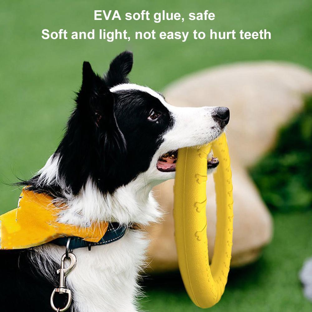 Juguetes de anillo para perros - Pet Dental Chew Toy reseña y precio
