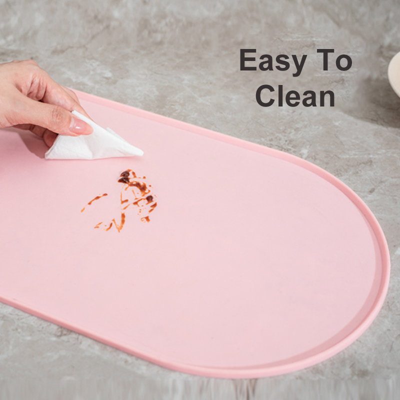 Tapete Ovalado de Silicona par - Pet Supplies Coupon reseña y precio