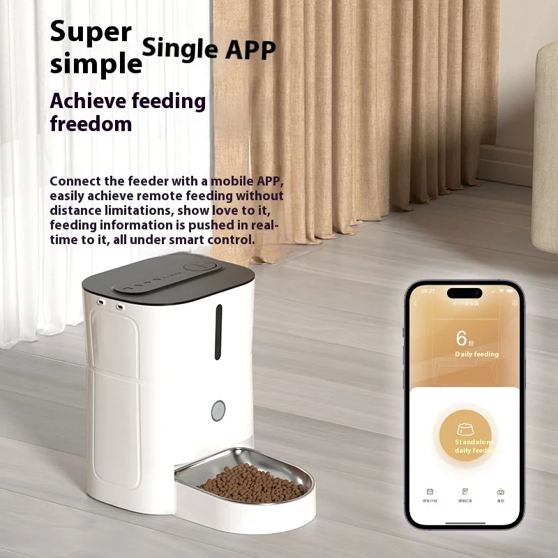 Comedero Inteligente Inalámbri - Automatic Pet Feeder reseña y precio